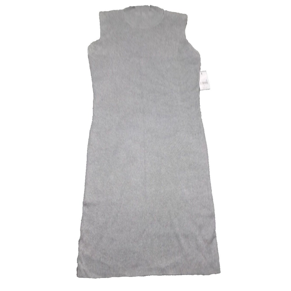 New Ophelia Roe Dress Womens Size XL Sleeveless Ribbed Maxi Mock Neck Fitting